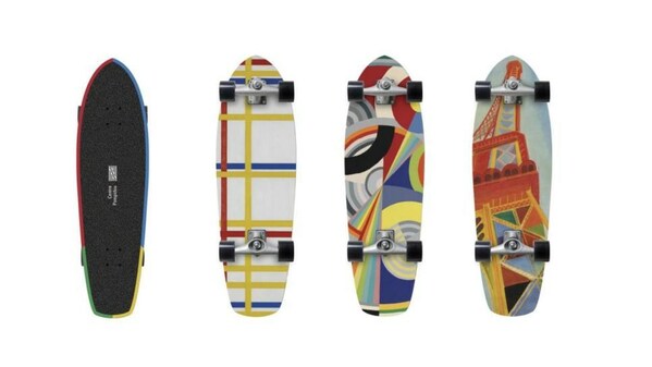 　　蓬皮杜中心典藏系列路冲滑板