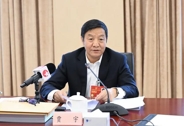 全国人大代表、上海高院院长贾宇 张驰/摄