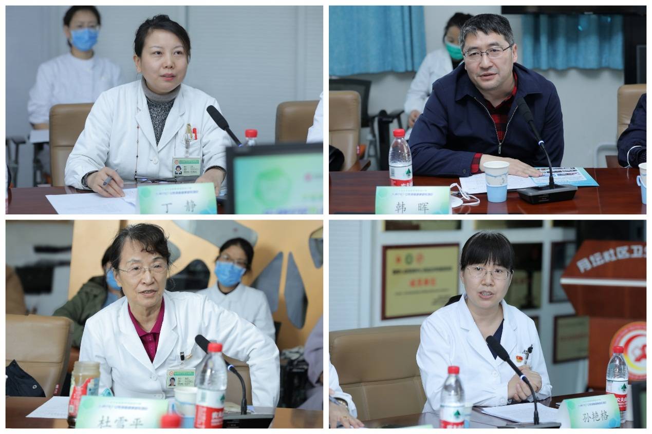 　　与会专家围绕骨质疏松症社区防治进行交流