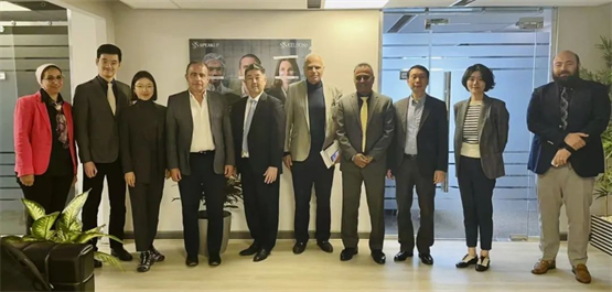 　　乐土团队拜访埃及药企 Adwia