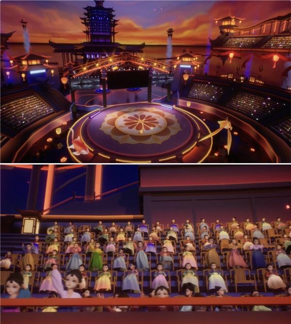 　　(图：天猫App幻想·奇遇3D音乐节实景)