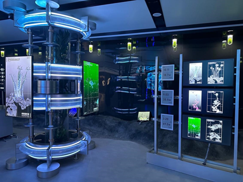 　　图:展项“未来园艺师”