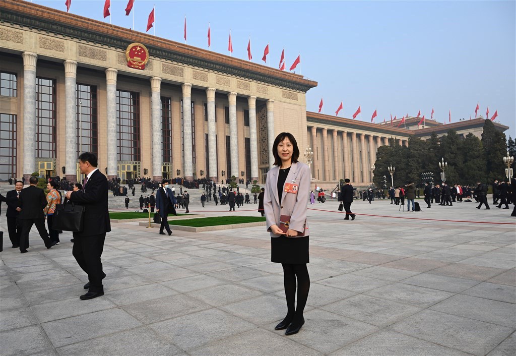 全国人大代表周燕芳(张驰 摄)