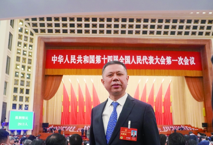 全国人大代表,天合光能董事长 高纪凡