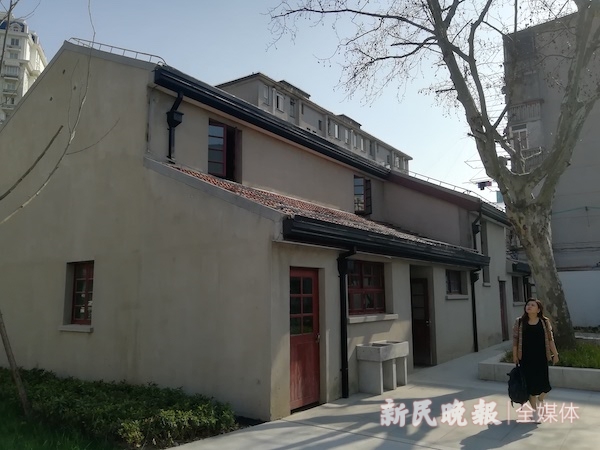 图说:上海唯一成套"两万户"历史风貌住宅复刻工人新村旧时光孙云摄(下