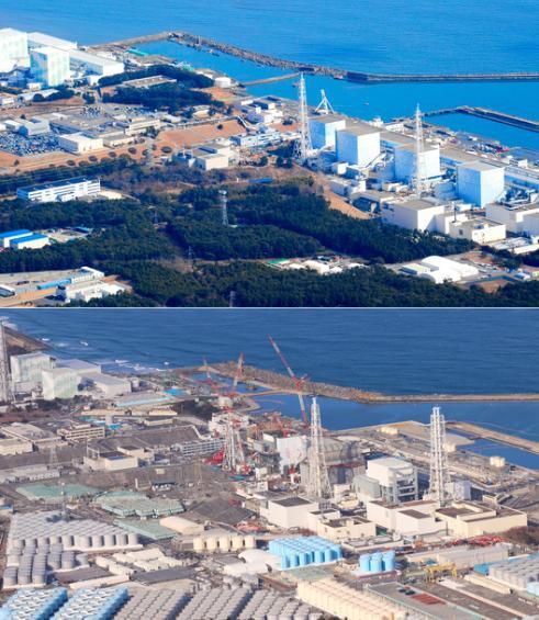 日媒公布"311"大地震重灾区今昔对比福岛核电站绿植变污水储水箱|日本