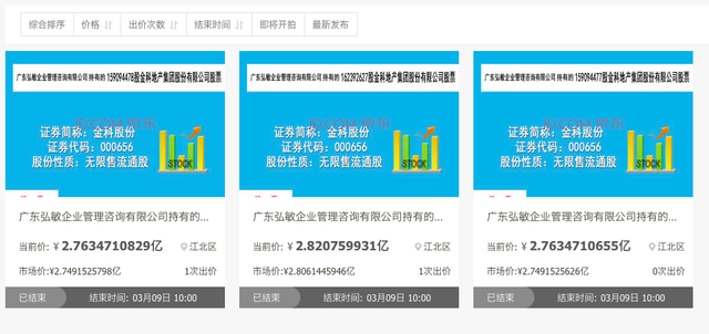 实控人前妻深夜拍下1.62亿股股票，金科股份股权之争再现？_新浪财经_新浪网