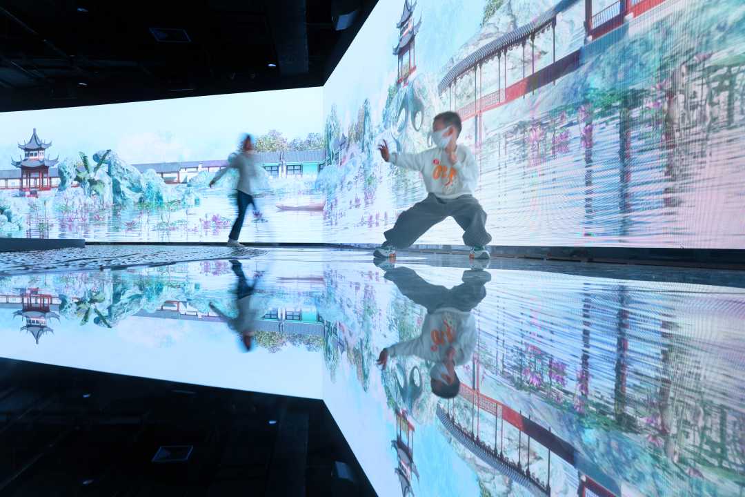江苏苏州湾数字艺术馆开馆|艺术馆_新浪财经_新浪网