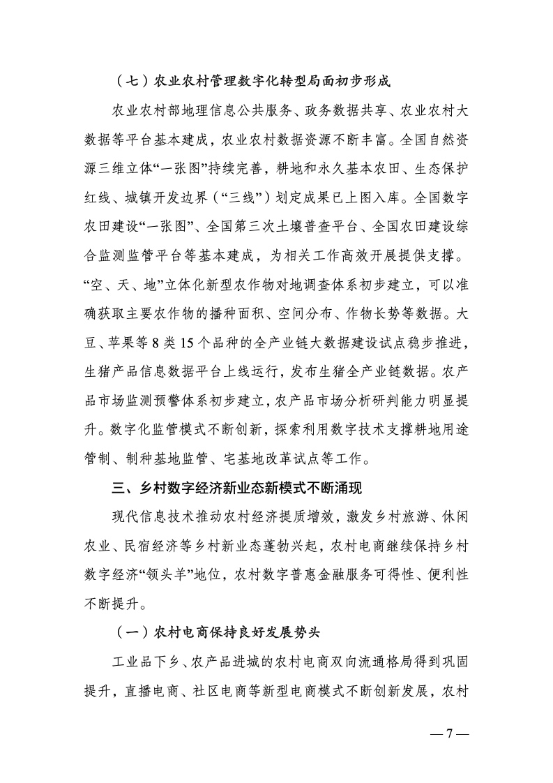 中国数字乡村发展报告(2022 年)