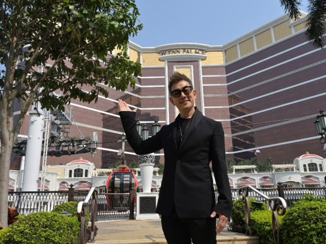 　　任贤齐快闪永利皇宫，为演唱会作宣传预热