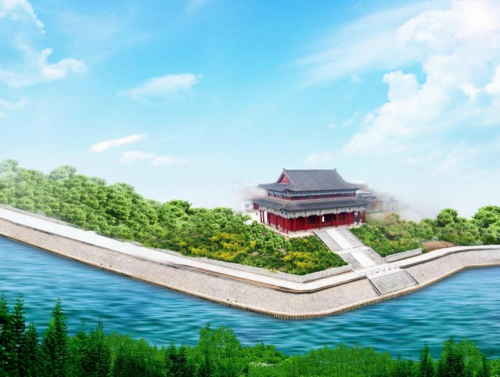 　　(工程建成效果图)