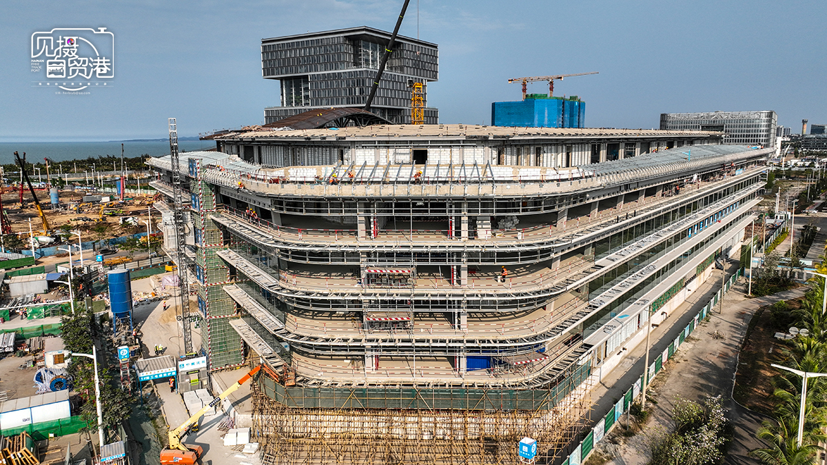 海口江东发展大厦雏形初现 室内装修同步进行|海口市_新浪财经_新浪网
