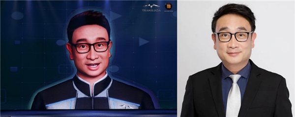 　　T&B创始人兼首席执行官陈汉永(Jwanwat Ahriyavraromp)博士虚拟分身(左)