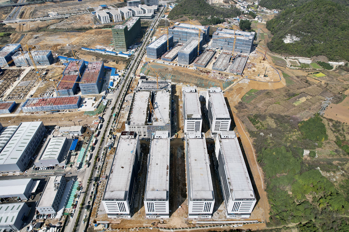 花溪表面处理产业园航拍图.产控园区供图