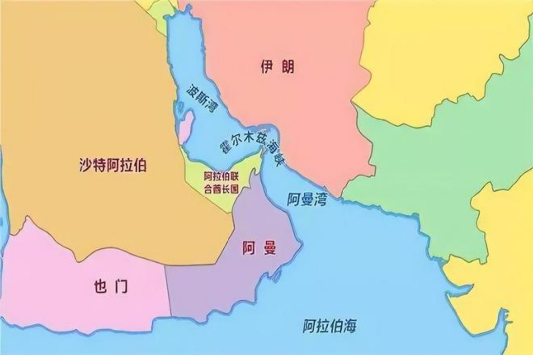 阿曼湾地理位置 图:示意图