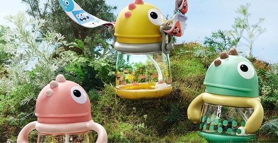 　　(Babycare恐龙学饮杯)