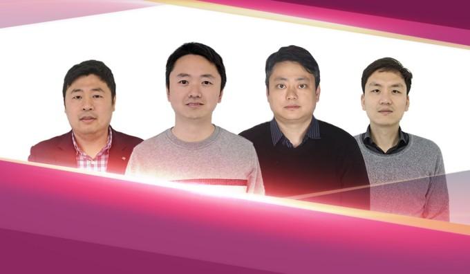 　　未有科技核心团队(左二为董事长黄霁先生)