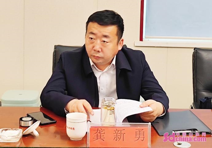 菏泽财金集团党委书记,董事长龚新勇一行赴华驰集团