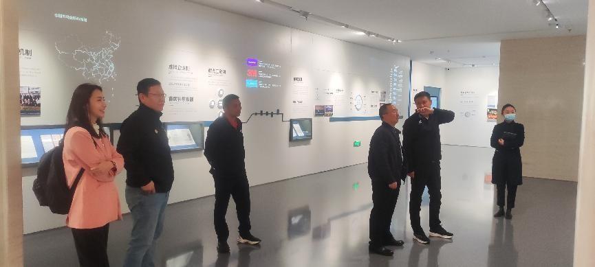 　　中田协领导参观云南白药博物馆