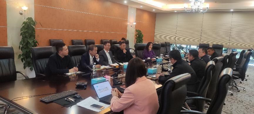 　　双方会议沟通现场(二)