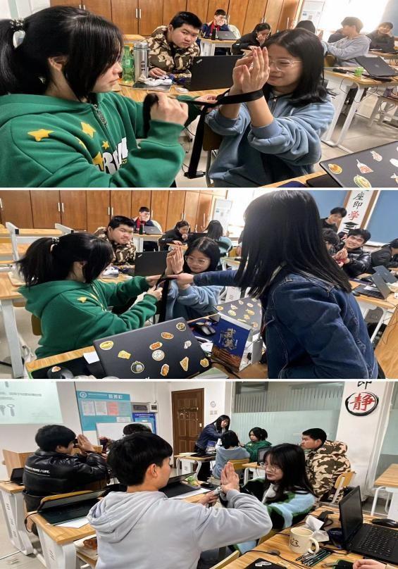 　　图为课堂互动环节