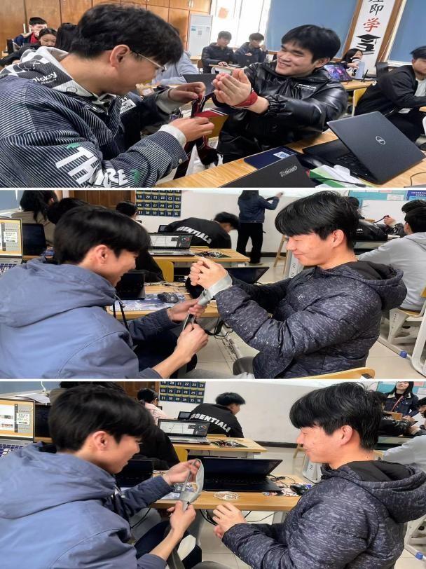 　　图为课堂互动环节