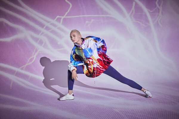 　　图1 DESCENTE x蜷川实花艺术联名系列