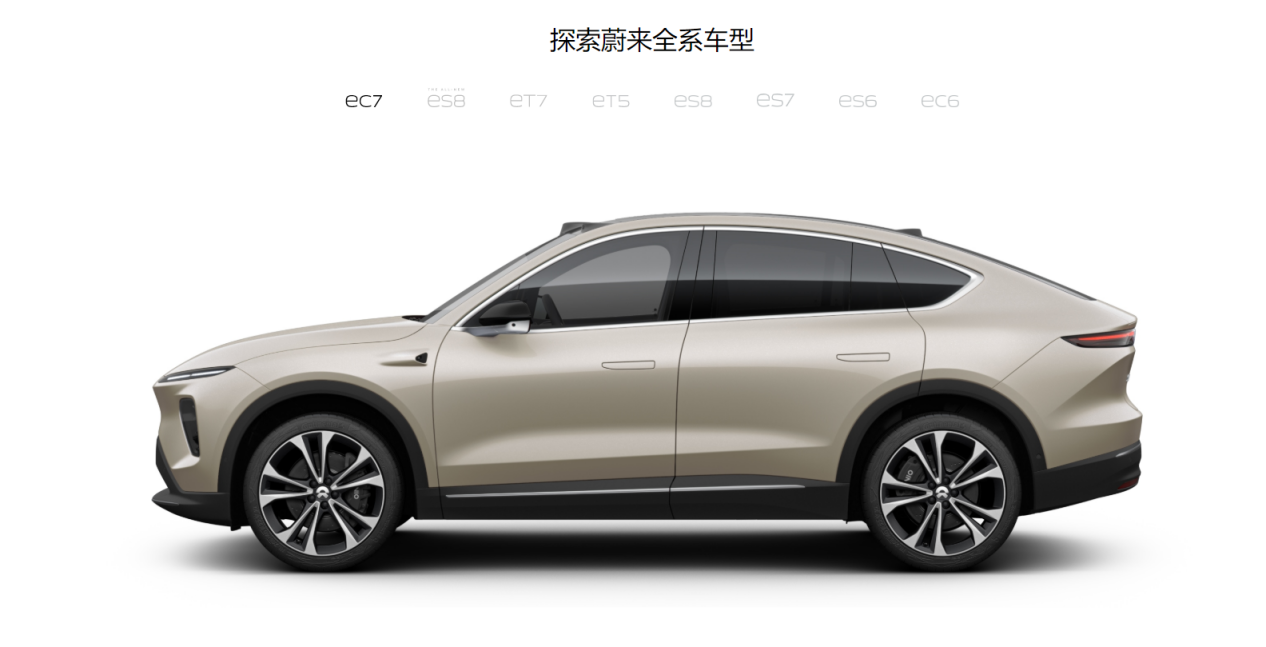 图片来源：蔚来汽车官网