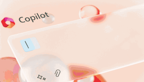 ‍PPT中的AI，图片来自于微软