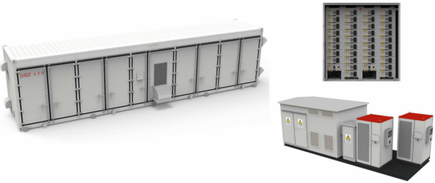 　　易事特1500V组串式储能系统(集装箱型)