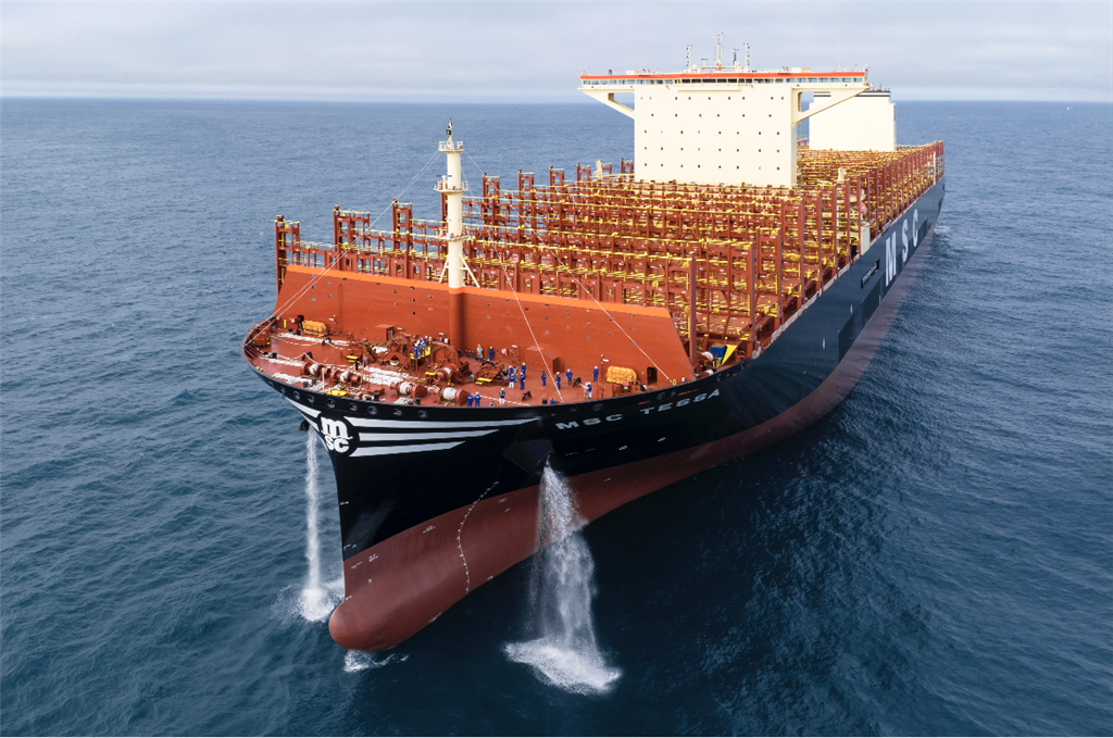 世界最大集装箱船图片图片