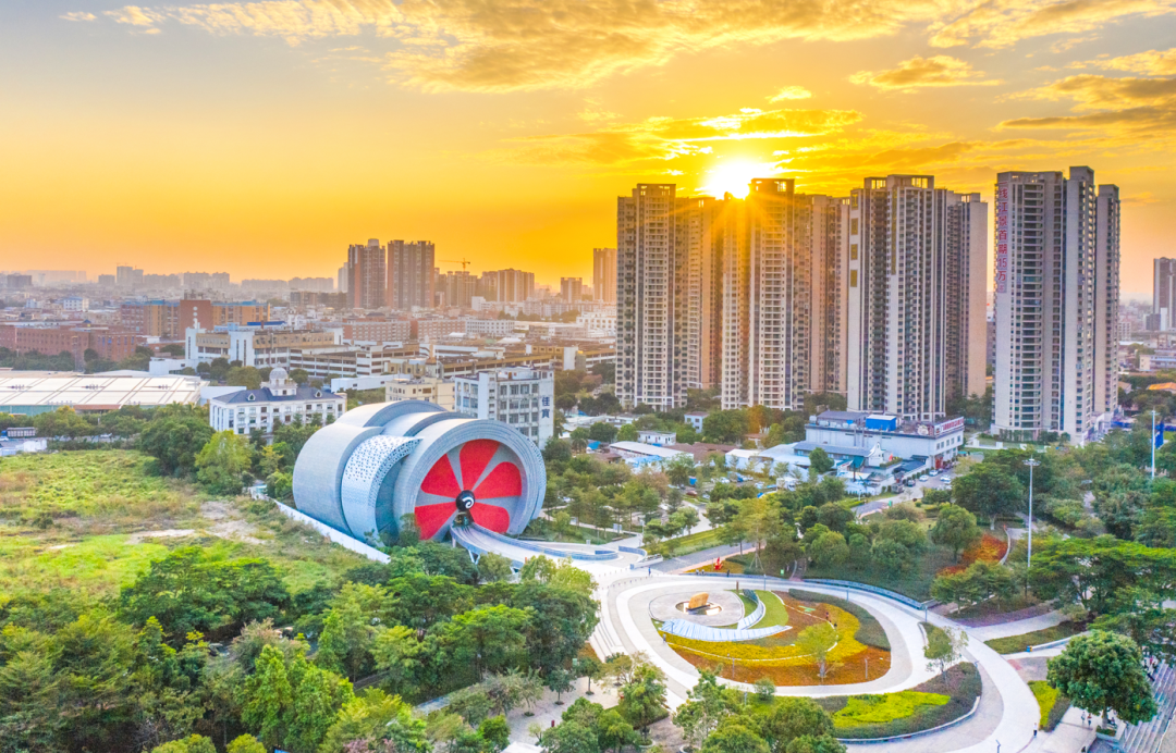 佛山顺德的工业发展馆.图/顺德文广旅体