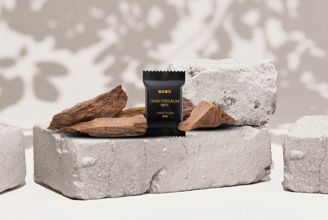 　　包装焕新，醇萃小方片