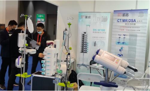 　　(盈康生命旗下圣诺医疗参加第35届浙江春季医展会)