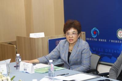 　　张玲书记说话照片