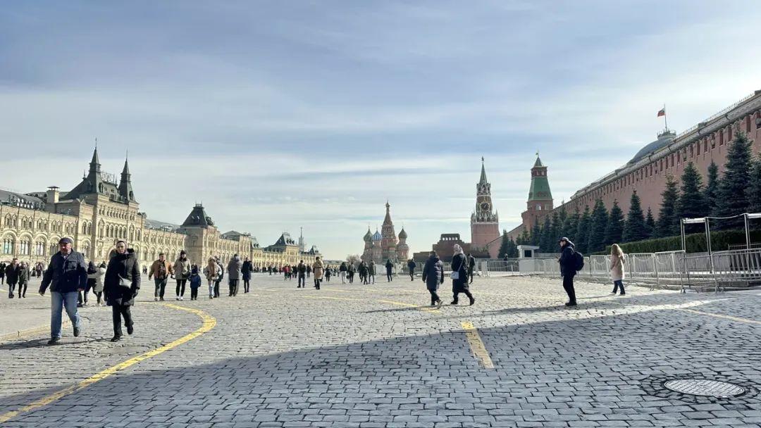 3月20日的莫斯科红场。新华社记者鲁金博摄