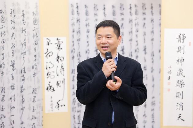 　　中福实业集团生命书屋负责人李经衡介绍项目由来