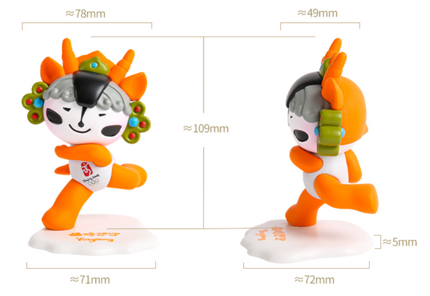 时隔15年奥林匹克官方发布全新北京2008奥运福娃手办