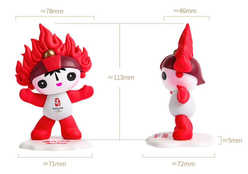 时隔15年奥林匹克官方发布全新北京2008奥运福娃手办