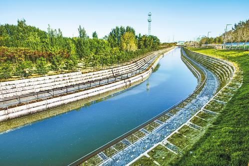 环城水系一景. 河北日报通讯员罗大庆摄