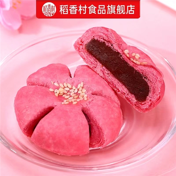　　苏州稻香村桃花酥