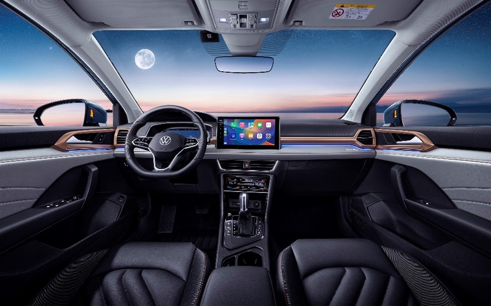 上汽大众新途岳内饰设计. 上汽大众供图 华龙网发