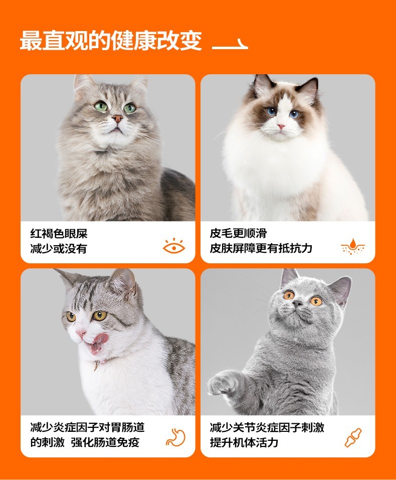 　　(美乐时Melesh全价冻干双拼猫粮——黄金营养)