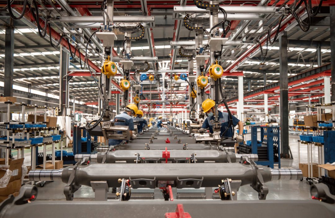 富华重工智能生产车间.资料图片