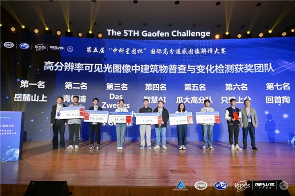 　　▲获奖团队颁奖仪式