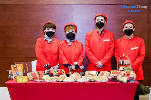 　　推介会活动现场美食体验区