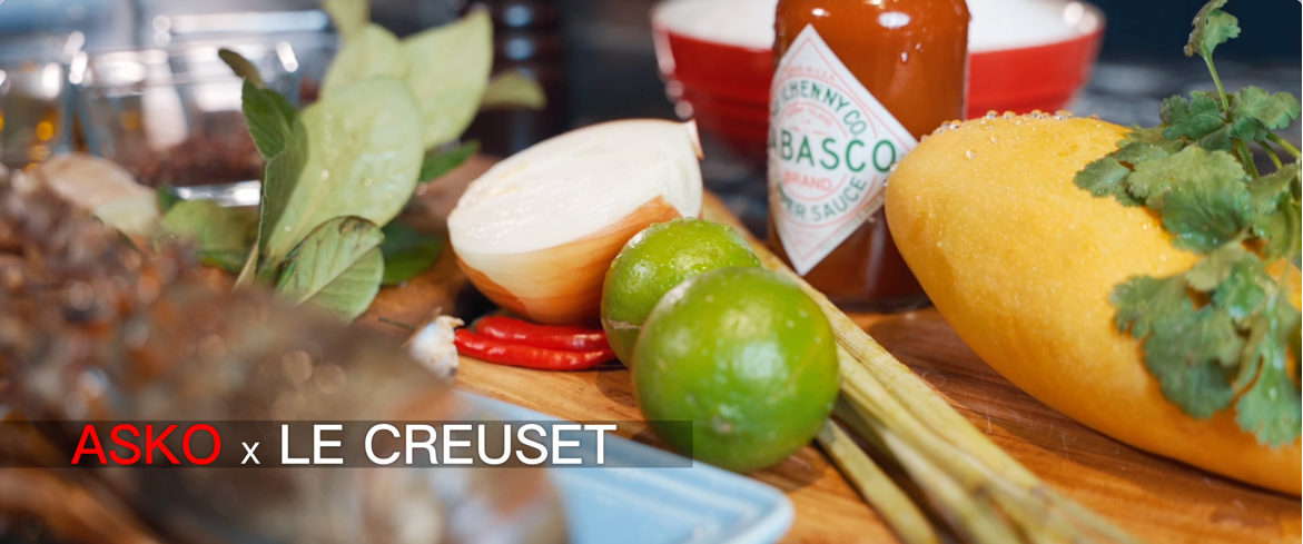 　　【ASKO智能炙烤箱x法国Le Creuset酷彩 炙炼非凡 雅酷共赏】