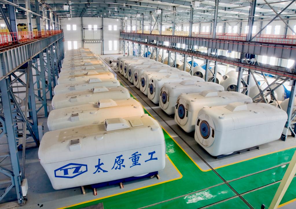太重集团生产车间.新华社记者 王劲玉 摄