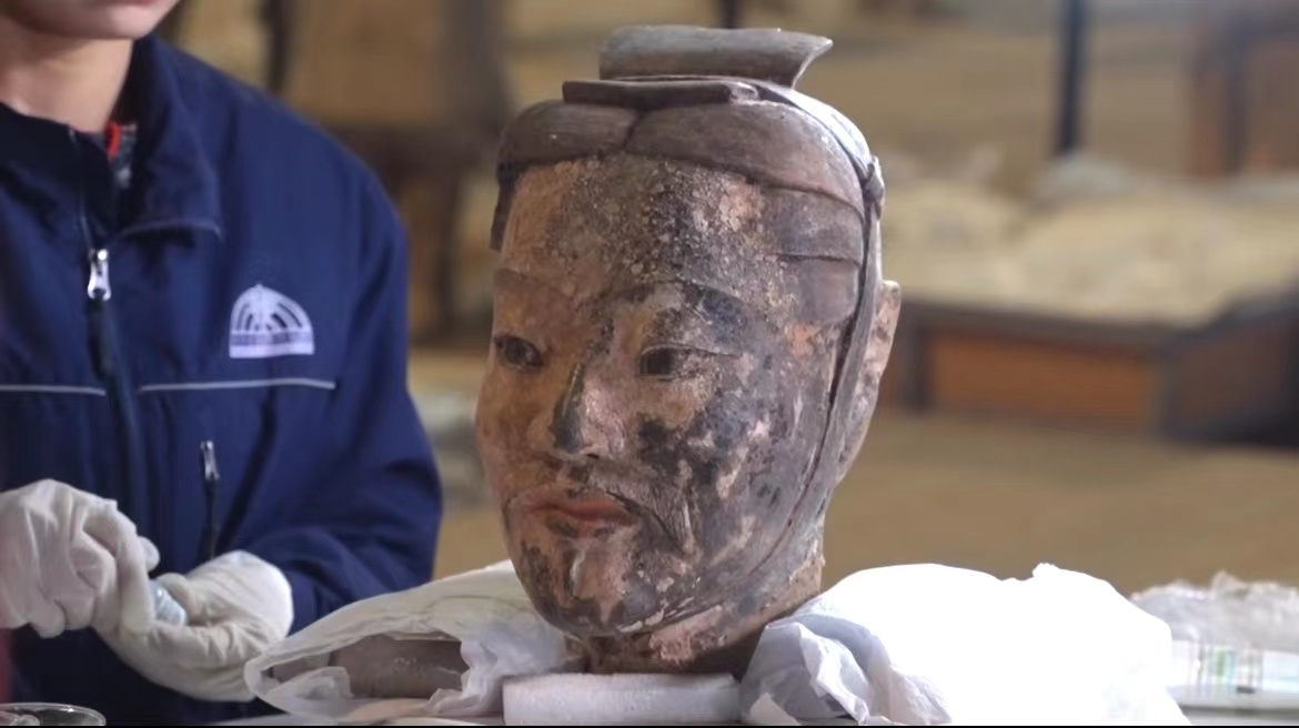 登上央视春晚的埃及女孩探秘秦兵马俑历史和科技结合太震撼