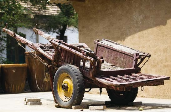 【农耕印象】大型运具——胶轮大车 四轱辘车